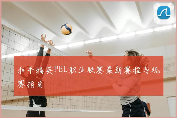 和平精英PEL职业联赛最新赛程与观赛指南