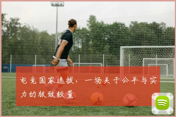 电竞国家选拔，一场关于公平与实力的极致较量